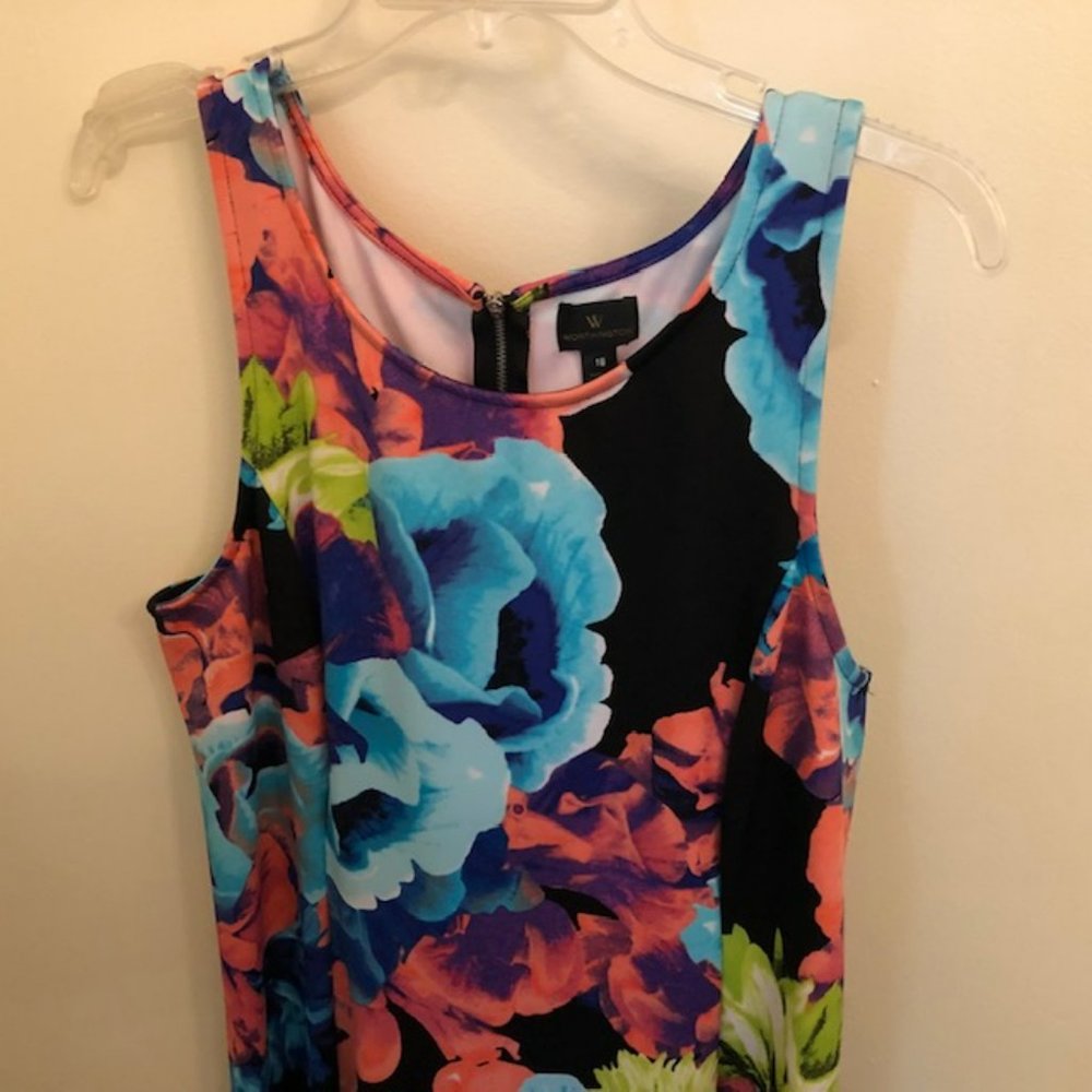 Floral Scuba Dress